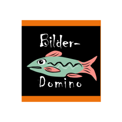 Bilderdomino Tiere - Variante "farbenfroh"