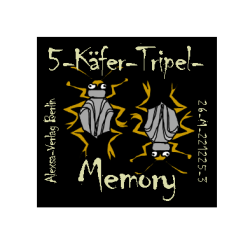 5 Käfer Tripel-Memory